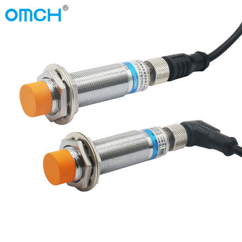 OMCH Plug-in M18 Επαγωγικός διακόπτης αισθητήρα εγγύτητας 5-8mm Απόσταση ανίχνευσης Κατάλληλος για συνδέσμους M12 NPN PNP