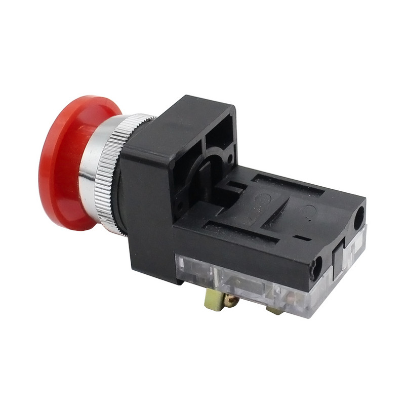 250V 6A Κουμπί διακόπτη κοπής μπολ 30mm 25mm διακόπτης κουμπιού επιλογής 2 θέσεων/3 θέσεων 1NO TBM-25 TBM-30