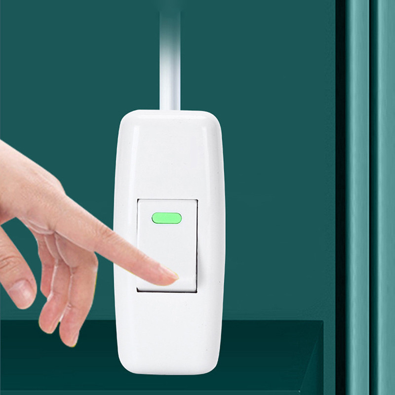 Šviesos jungiklis namams Klasikinis baltas Įjungimas/išjungimas Stalinės lempos Stalinės lempos Laido jungikliai Elektros priedai