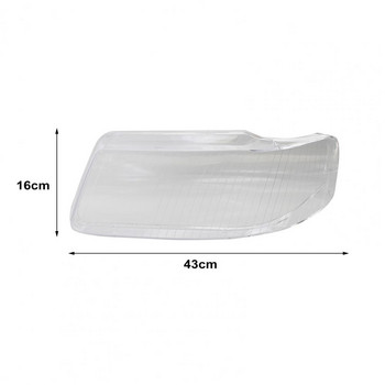 Υψηλής ποιότητας Headlight Lens Shell Waterproof Clear Lens Compact για Audi A3 01-03