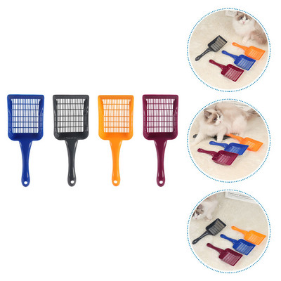 Kassiliivakühvel 4 tk hamstri liivakastide puhastusvahend kassipoegade liivapuuri jaoks, 26 5x10 cm