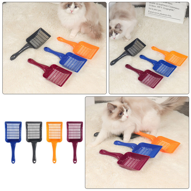 Kassiliivakühvel 4 tk hamstri liivakastide puhastusvahend kassipoegade liivapuuri jaoks, 26 5x10 cm