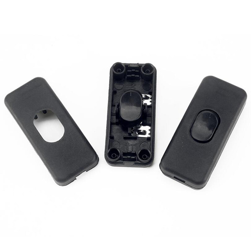 Laualamp 110V-250V lauavalgusti sisse/välja indikaator Juhtme lüliti Sisseehitatud LED must/valge värv