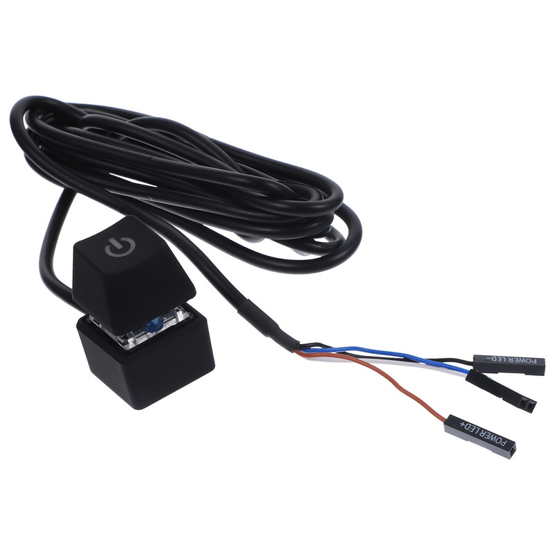 Computer Comutator extern Sursei de alimentare Cablu adaptor de control Carcasa desktop Placa de baza oprita