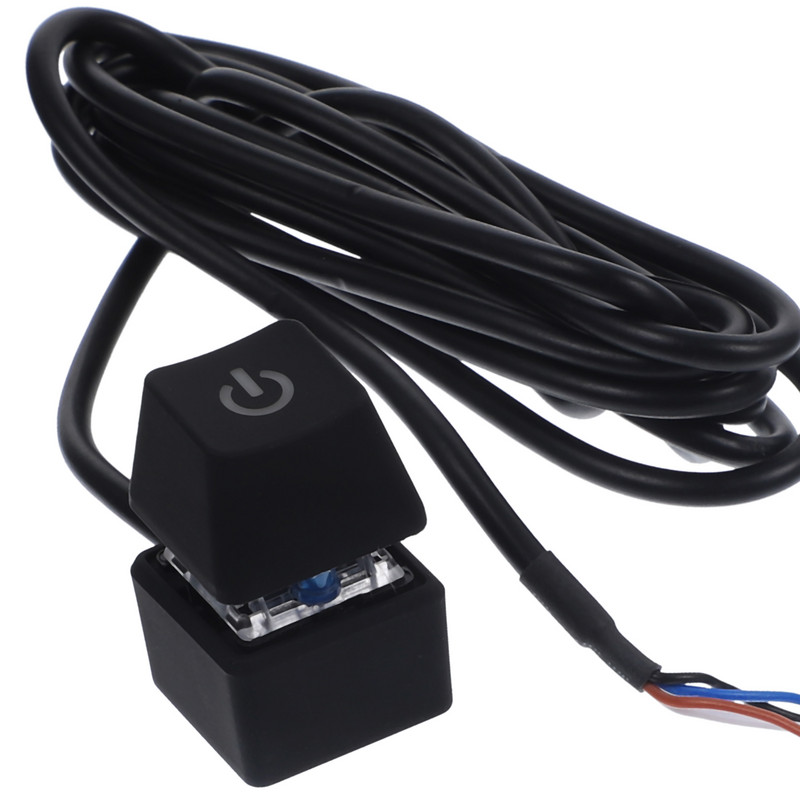 Computer Comutator extern Sursei de alimentare Cablu adaptor de control Carcasa desktop Placa de baza oprita