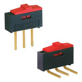 5PCS Slide Switch Toggle Switch BSI-10/BSI-10H 1P2T 2 Position 3 Pin DC12V 0.3A Professional Durable Red Mini Switch