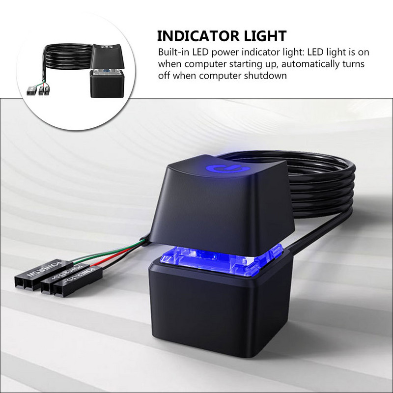 Kompiuterio maitinimo šaltiniai Kompiuterio išorinis jungiklis Maitinimo šaltinio valdymo adapteris Kabelis Stalinio kompiuterio dėklas Pagrindinė plokštė