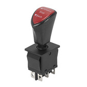 DaierTek edasi-peatus-tagasi 3 asendiga liugklapp lüliti lukustuv auto putterlüliti DPDT 6 kontaktiga 20A mänguautole