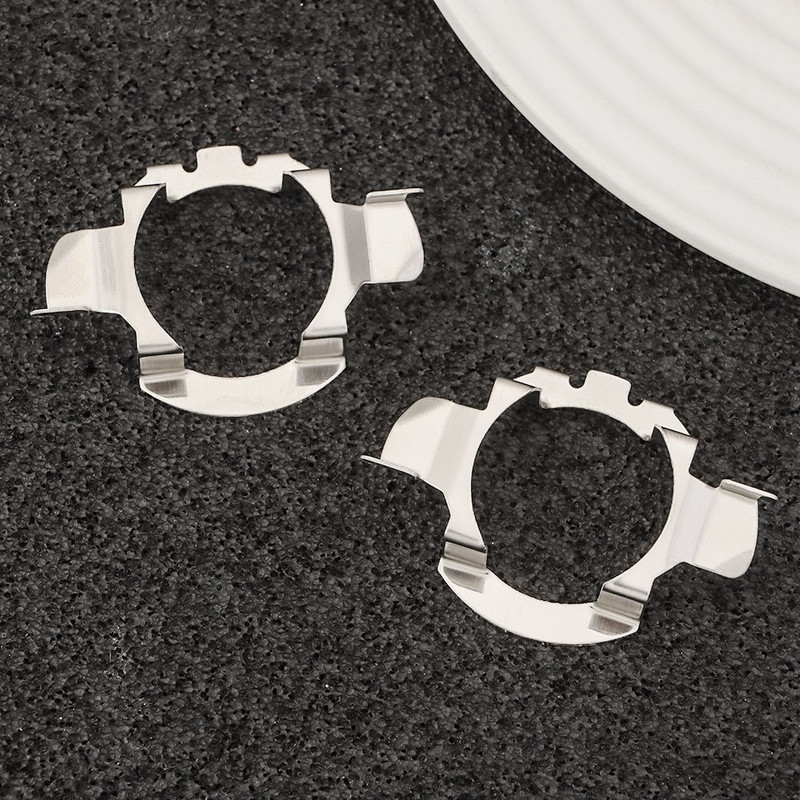 2 vnt. H7 LED priekinių žibintų lemputės pagrindo laikiklio adapterio lizdo laikiklis, skirtas BMW/Audi/Benz/VW/Buick/Nissan Qashqai Carnival priekinių žibintų komplektui