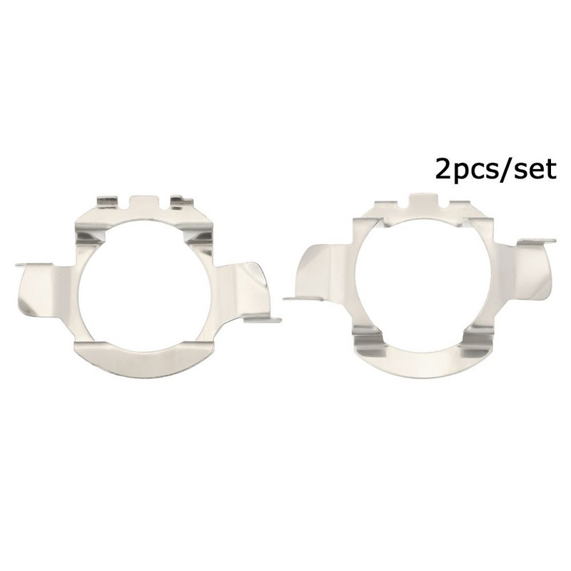 2 vnt. H7 LED priekinių žibintų lemputės pagrindo laikiklio adapterio lizdo laikiklis, skirtas BMW/Audi/Benz/VW/Buick/Nissan Qashqai Carnival priekinių žibintų komplektui