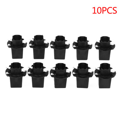 10 tk T5 B8.5D Twist Lock Plug and Play pirnihoidiku pesad spidomeetri näidiku klastri armatuurlaua autoosade tarvikutele