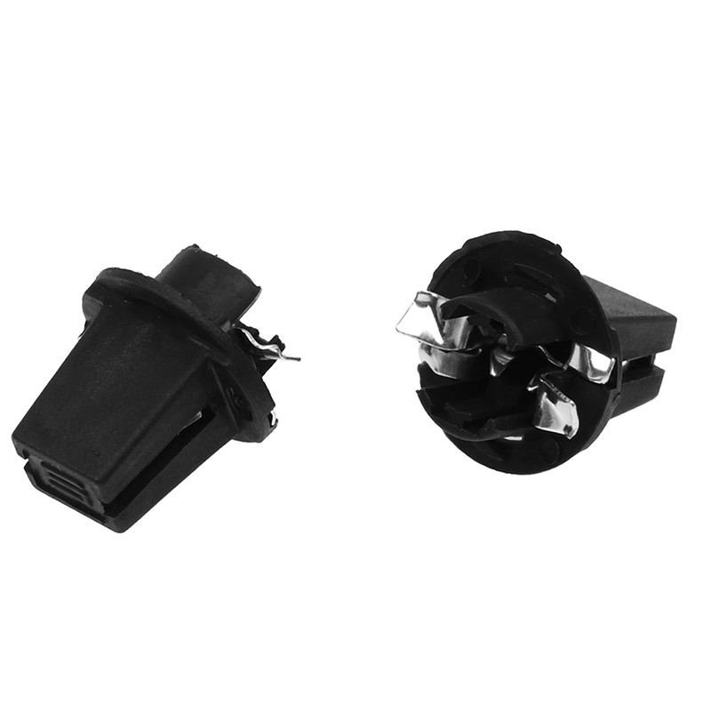 10 tk T5 B8.5D Twist Lock Plug and Play pirnihoidiku pesad spidomeetri näidiku klastri armatuurlaua autoosade tarvikutele