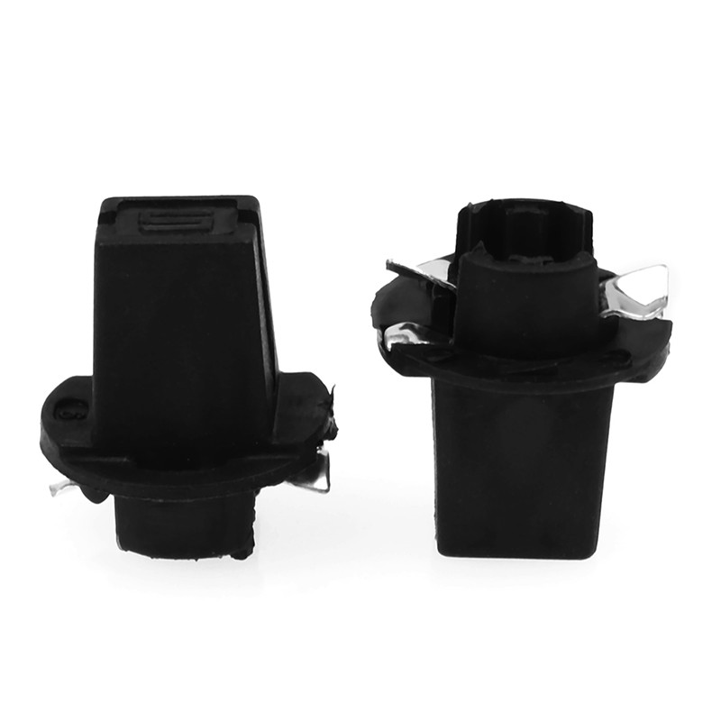 10 tk T5 B8.5D Twist Lock Plug and Play pirnihoidiku pesad spidomeetri näidiku klastri armatuurlaua autoosade tarvikutele