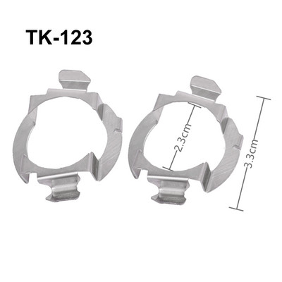 H7 LED prednja svjetla Držač postolja žarulje Adapter utičnica Nosač prednjih svjetala za Nissan Buick Mercedes-Benz Audi Renault Ford