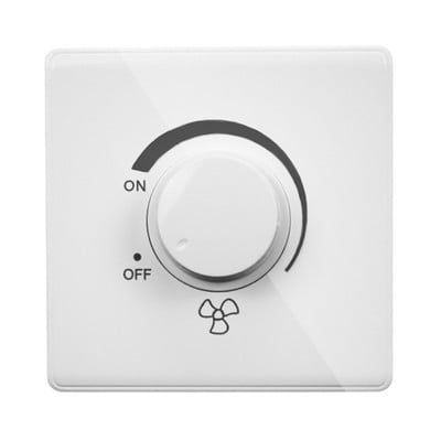86 typov stropných ventilátorov, plynulý regulátor otáčok, nástenný vypínač 220V 10A