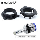 2vnt LED H7 lemputės laikiklio adapteris Hyundai Veloster i30 H7 LED priekinio žibinto H7 pagrindo adapteris KIA K4 K5 Sorento CEED