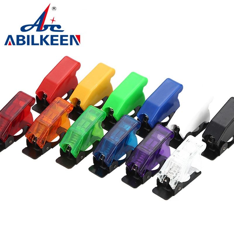 Comutator comutator Auto Mașină Barcă Camion 12 V Lumină LED Iluminată 3 pini ON Off 20 A cu protecție pentru aeronave de siguranță Roșu Verde