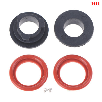 2 buc. Adaptor de bază pentru bec LED Suport priză Auto HB4/HB3/H11/H7/H4/H3/H1 Accesorii pentru faruri compatibile cu LED-uri din PVC ușor