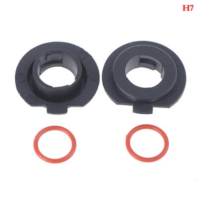 2 buc. Adaptor de bază pentru bec LED Suport priză Auto HB4/HB3/H11/H7/H4/H3/H1 Accesorii pentru faruri compatibile cu LED-uri din PVC ușor