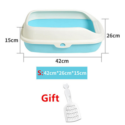 Lemmikloomade tualettpott Pritsmevastane voodipann Kasside liivakasti vestlused Arenero Wc Gatos Caixa De Areia Para Gato Bac A Litiere Chat Lemmikloomatooted