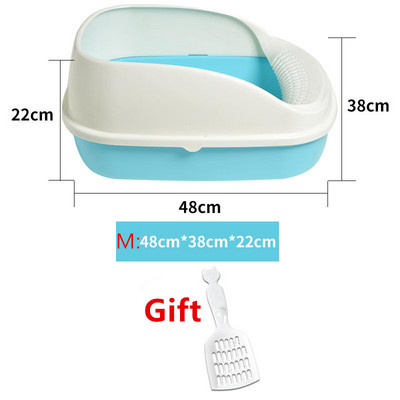 Lemmikloomade tualettpott Pritsmevastane voodipann Kasside liivakasti vestlused Arenero Wc Gatos Caixa De Areia Para Gato Bac A Litiere Chat Lemmikloomatooted