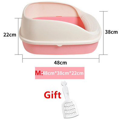 Lemmikloomade tualettpott Pritsmevastane voodipann Kasside liivakasti vestlused Arenero Wc Gatos Caixa De Areia Para Gato Bac A Litiere Chat Lemmikloomatooted