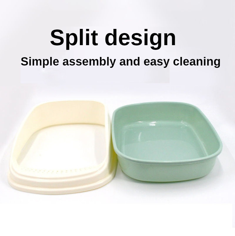 Lemmikloomade tualettpott Pritsmevastane voodipann Kasside liivakasti vestlused Arenero Wc Gatos Caixa De Areia Para Gato Bac A Litiere Chat Lemmikloomatooted