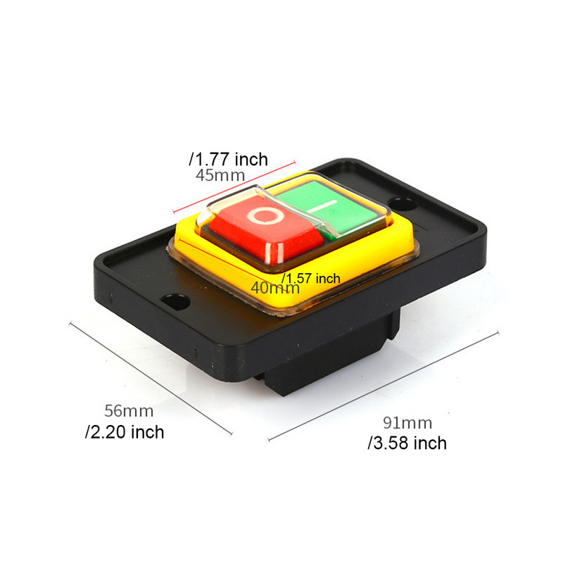Must veekindel lülitusnupp pikaajalise vastupidavuse tagamiseks Veekindel vasest puurlüliti vajutus Laialdaselt kasutatav