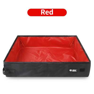 Veekindel õues kokkupandav kassiliivakast koera WC-alus Kokkupandav kassiliiva voodinõud kaasaskantavad reisiautod lemmiklooma kassiliivakastid