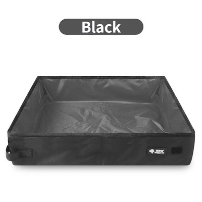 Veekindel õues kokkupandav kassiliivakast koera WC-alus Kokkupandav kassiliiva voodinõud kaasaskantavad reisiautod lemmiklooma kassiliivakastid