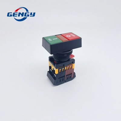 1 vnt. 22mm/25mm/30mm APBB-22/AS-22/PPBB-30 ON/OFF Start Stop mygtuko jungiklis 10A/600V Savaiminio atstatymo momentinis šviesos jungiklis