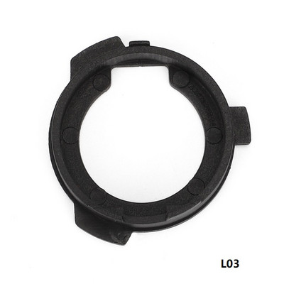 EURS 2vnt H7 LED automobilio priekinių žibintų lemputės pagrindo laikiklio adapterio lizdas H1 H7 LED priekinių žibintų lempučių adapteris