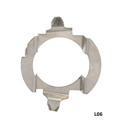 EURS 2vnt H7 LED automobilio priekinių žibintų lemputės pagrindo laikiklio adapterio lizdas H1 H7 LED priekinių žibintų lempučių adapteris