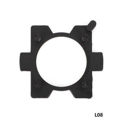 EURS 2vnt H7 LED automobilio priekinių žibintų lemputės pagrindo laikiklio adapterio lizdas H1 H7 LED priekinių žibintų lempučių adapteris