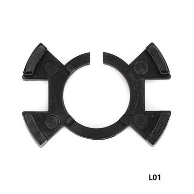 EURS 2vnt H7 LED automobilio priekinių žibintų lemputės pagrindo laikiklio adapterio lizdas H1 H7 LED priekinių žibintų lempučių adapteris