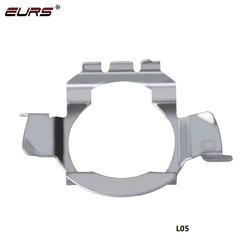 EURS 2vnt H7 LED automobilio priekinių žibintų lemputės pagrindo laikiklio adapterio lizdas H1 H7 LED priekinių žibintų lempučių adapteris