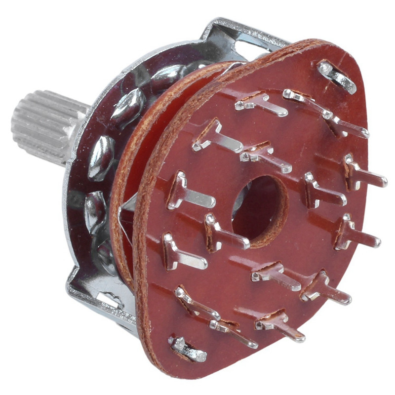 4X elektrooniline masin 4P3T 4pooluseline 3 asend 2 teki 16 kontaktiga pöördlüliti