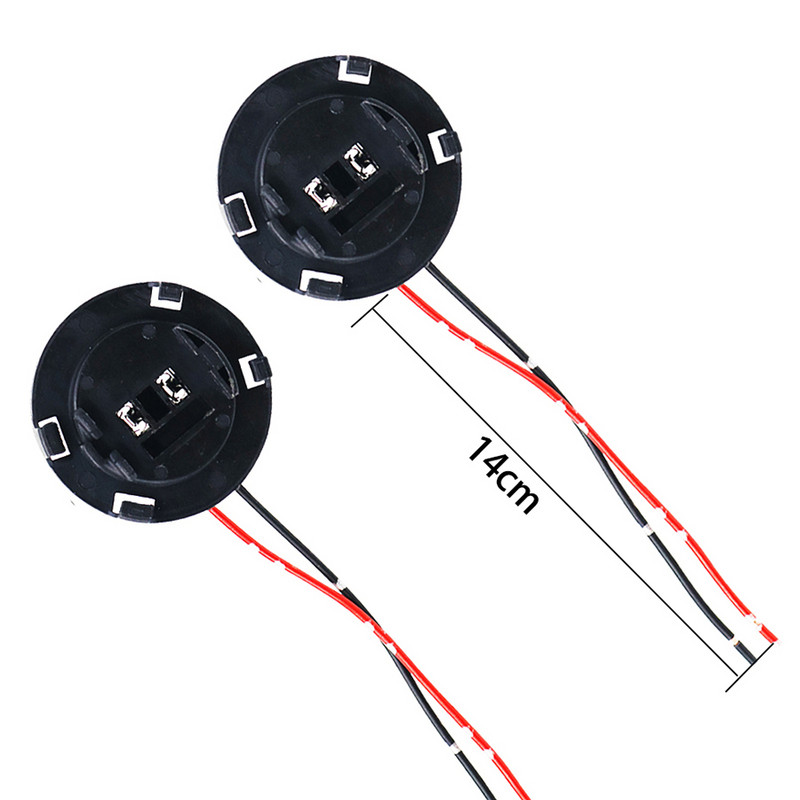 NHAUTP 2 buc. H7 conector de bază pentru lampă cu halogen pentru Hyundai Mistra Adaptor cablaj priză faruri