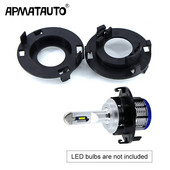 2Pcs H7 za LED žarulje Držač prednjih svjetala Konverzija Adapter svjetla Baza svjetiljke za KIA K6 2016/Hyundai/Tucson