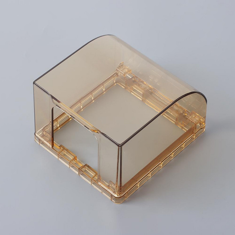 86 Τύπος Πρίζα τοίχου Αδιάβροχο πάνελ κιβωτίου Υψηλής προστασίας Κουτί χωρίς καρφιά Αυτοκόλλητο Αδιάβροχο κάλυμμα απλής εγκατάστασης