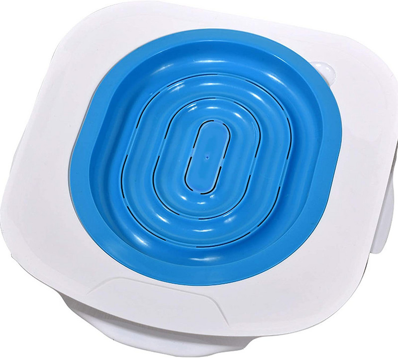 Kaķu apmācības tualetes sēdeklis mājdzīvnieku plastmasas pakaišu kastes paplātes komplekts Profesionāls treneris tīrs kaķēns Vesels kaķis Cilvēka pjedestāla pannas paklājiņš