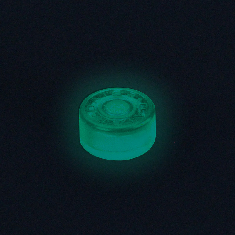 5 ks nožný spínač Topper Night Glow elektrická gitara efektový pedál kryt cukríková farba gombík 24,5 x 12 mm zosilňovače príslušenstvo