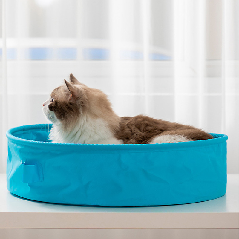 Ümmargused lemmikloomakassid kaasaskantavad voodinõud õues reisimiseks kokkupandav tualett Poolkinnine kassipoeg kassiliivakast treeningpann Lemmikloomade tarvikud