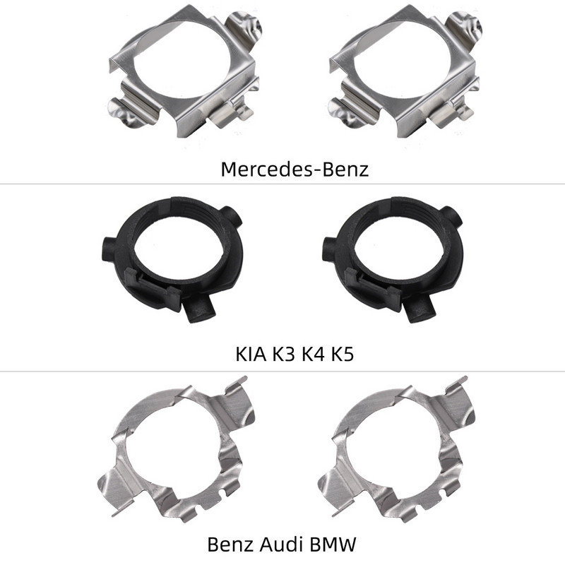 YUNPICAR H7 LED esitulede auto pirni adapteri pesa KIA K3 K4 K5 Sorento SportageR Coupe Grand Santa Fe Hyundai Sonata9 jaoks