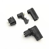 5 tk optilise kiu baasi turvaseire objektiiv, automaatne ava, 4 südamikuga pesa, 4 kontaktiga, vasest isane pistikupesa ühendus DC