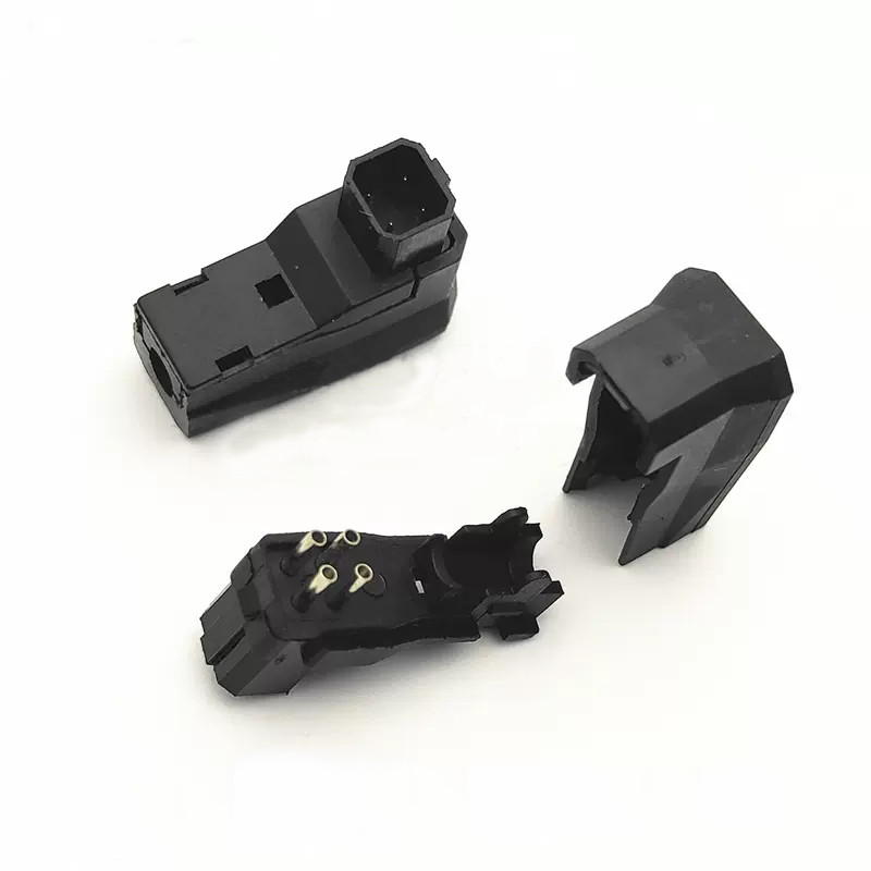 5 tk optilise kiu baasi turvaseire objektiiv, automaatne ava, 4 südamikuga pesa, 4 kontaktiga, vasest isane pistikupesa ühendus DC