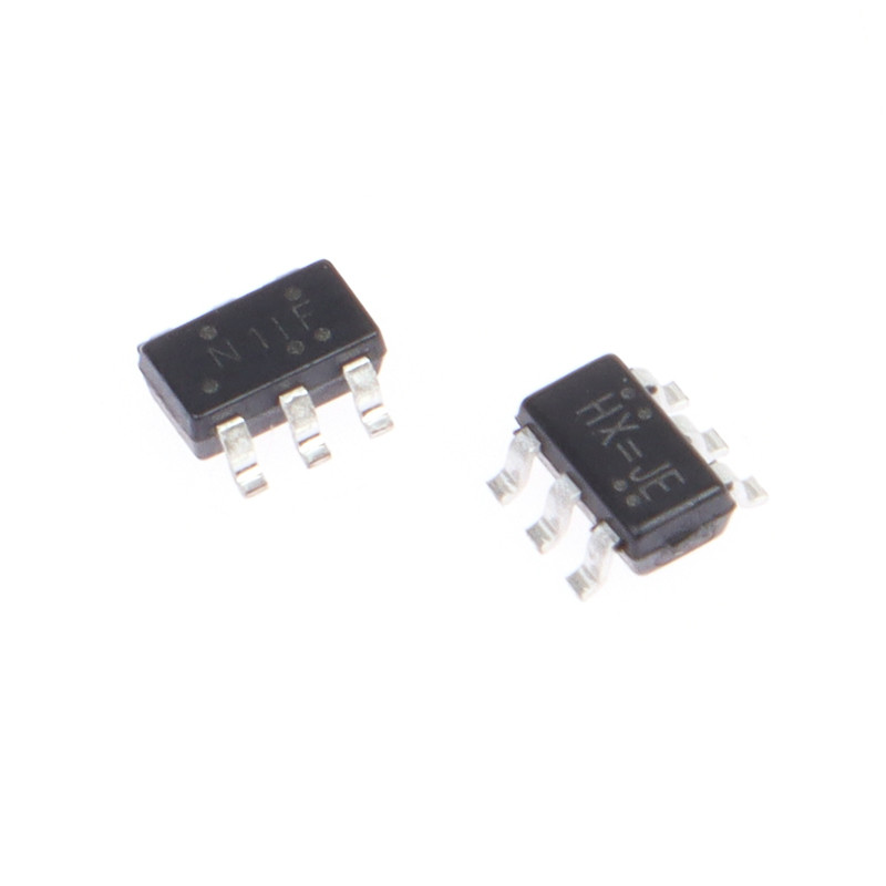 10 vnt. HX4004A HX4004 HX4002 HX4002B šilkografija HX-JE N11F SOT23-6 Neindukcinė stiprinimo mikroschema IC 4004A 4002B