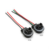 Automobilio 3156 3157 LED lemputės laikiklio lizdo kištuko adapterio laidų laido jungties jungtis