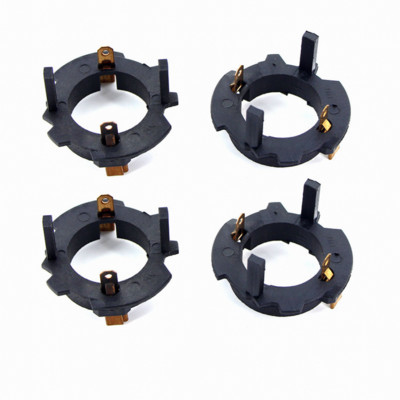 KDBULB 4PCS H7 led priekinių žibintų laikiklio spaustukas skirtas Volkswagen OldJetta Sagitar golf 5 led h7 adapteris priekinių žibintų lizdas h7 lemputės laikiklis