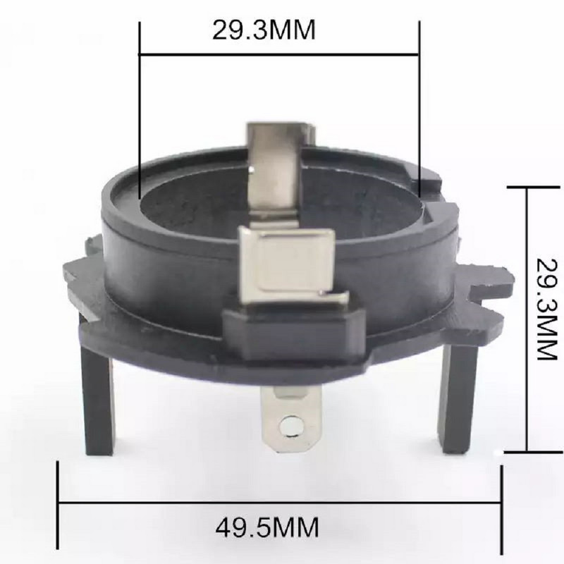 KDBULB 4PCS H7 led priekinių žibintų laikiklio spaustukas skirtas Volkswagen OldJetta Sagitar golf 5 led h7 adapteris priekinių žibintų lizdas h7 lemputės laikiklis